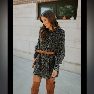 Free People on a boat knit Sweater dress M